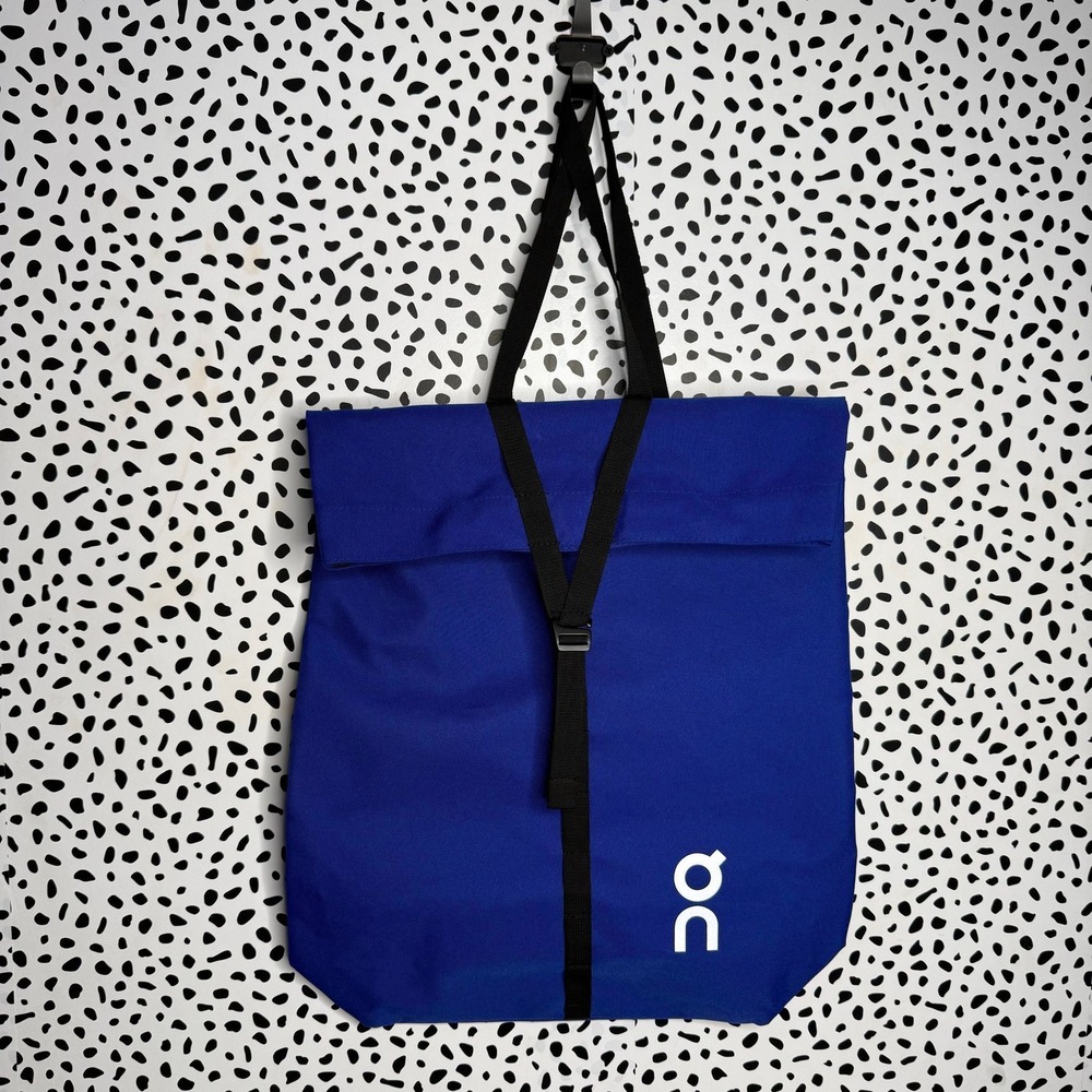 On Running Blue Roll-Top Bag New